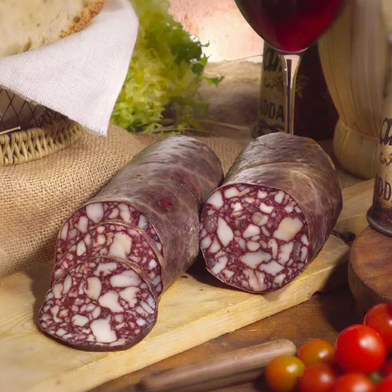 Итальянская кровяная колбаса buristo.