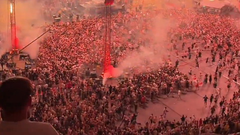 Na koncertu beloruskega reperja Maksa Korža v Varšavi aretirali 109 ljudi