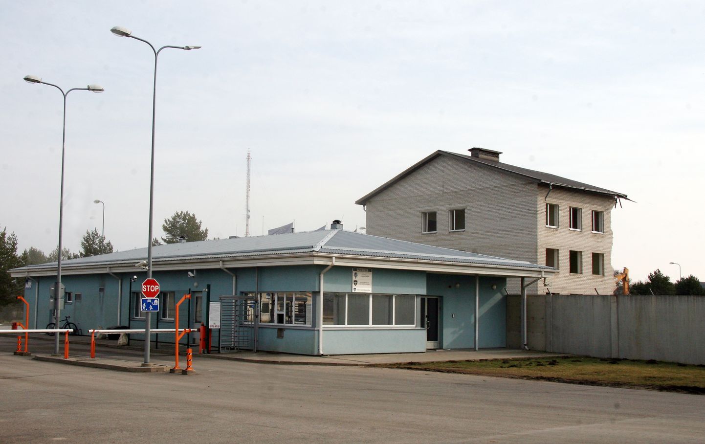 Jõhvi idaservas paikneva Viru pataljoni pääsla.