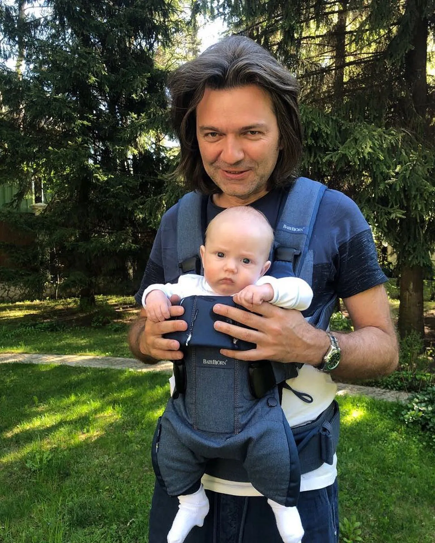 Дмитрий Маликов с сыном Марком