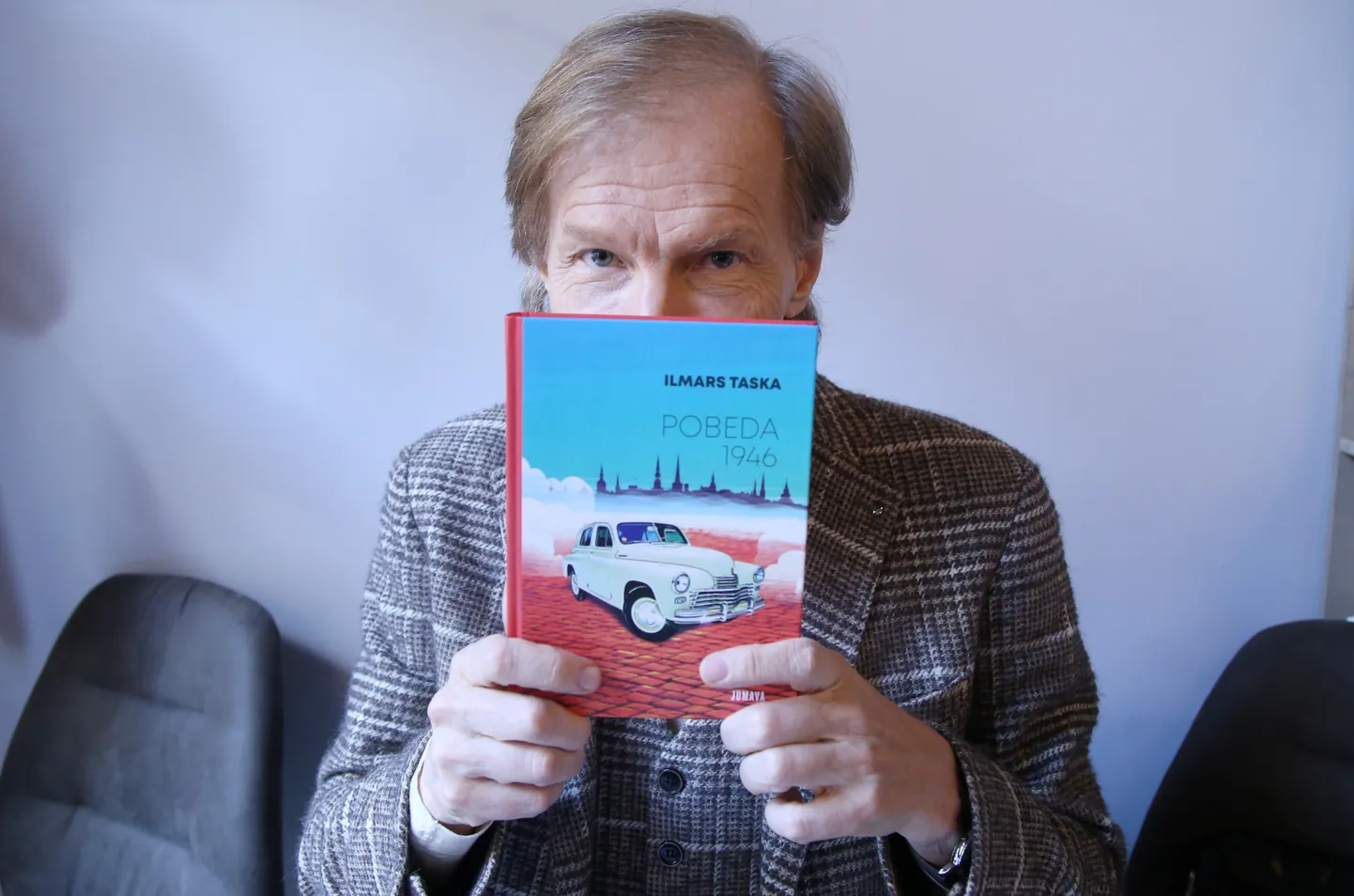 Ilmar Taska oma romaaniga «Pobeda 1946».