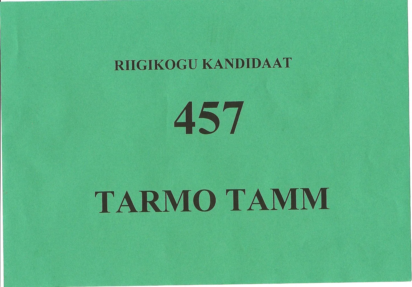 Helme vallavanema Tarmo Tamme reklaam