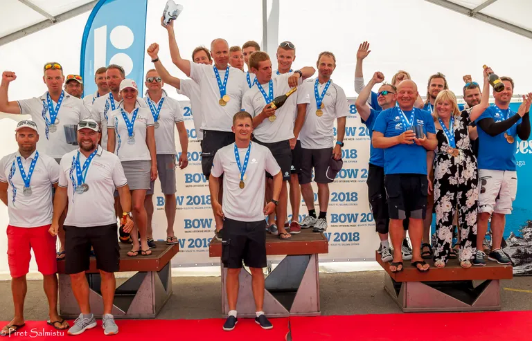 ORC B klassi võidukas esikolmik regatil Baltic Offshore Week 2018