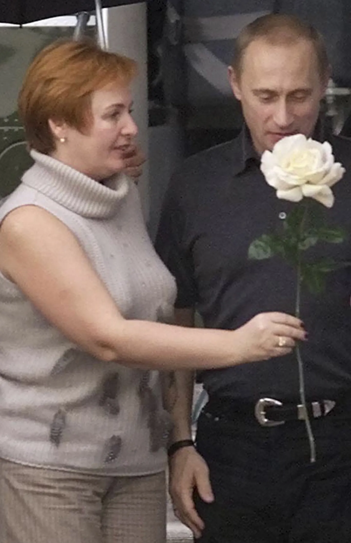 Владимир Путин с женой Людмилой. Архивное фото.