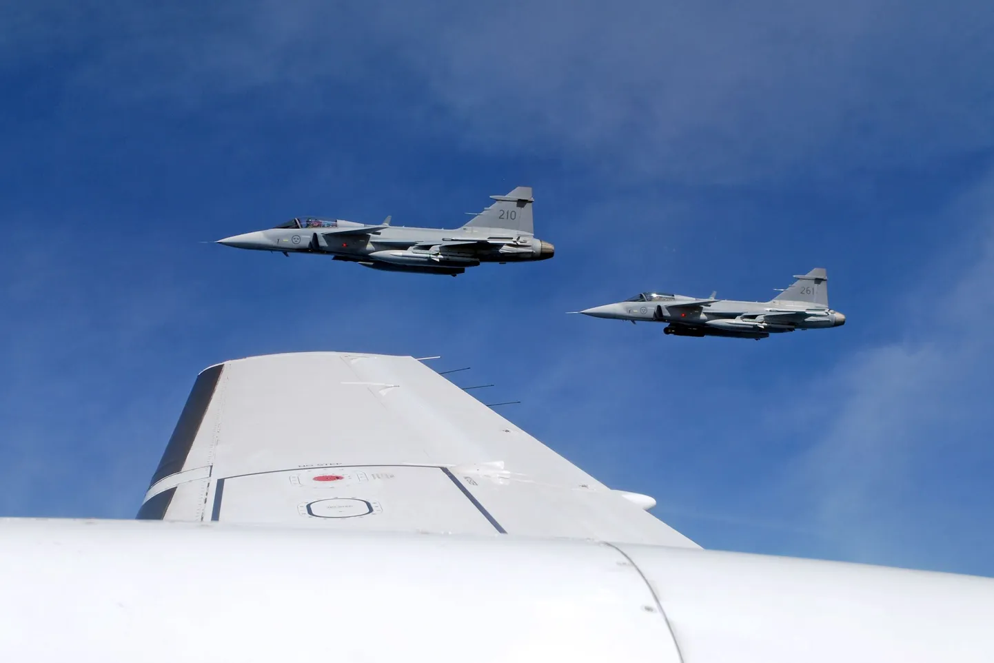 Hävituslennuk Saab JAS 39C Gripen