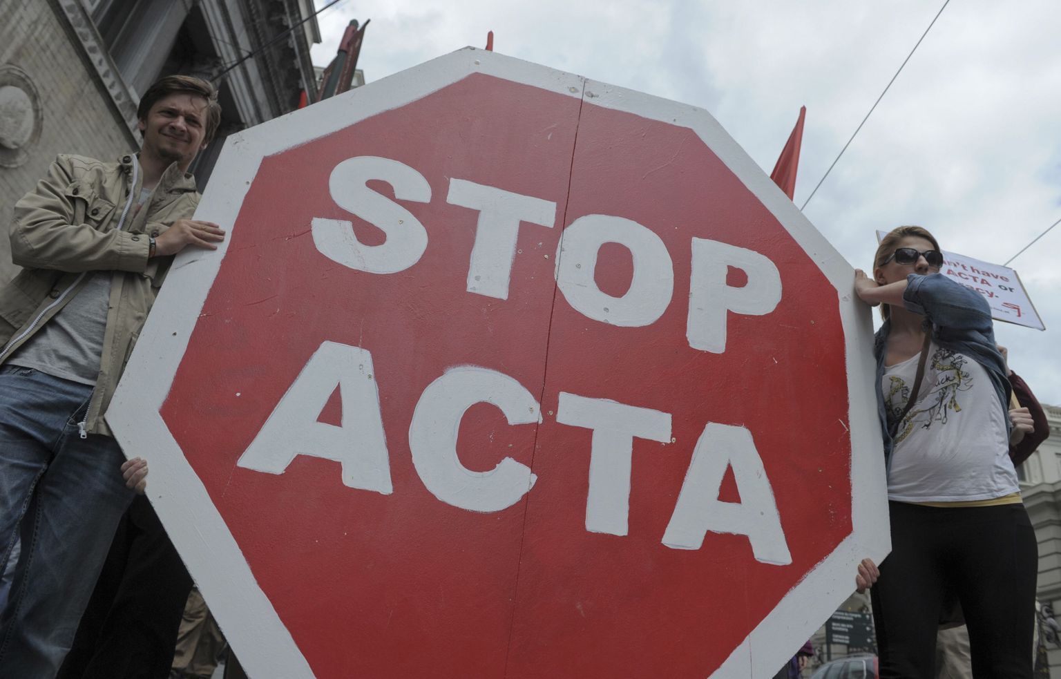 ACTA-vastased meeleavaldajad