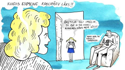 NÄDALAST JÄI KÕLAMA ⟩ Seistes silmitsi kooliärevusega