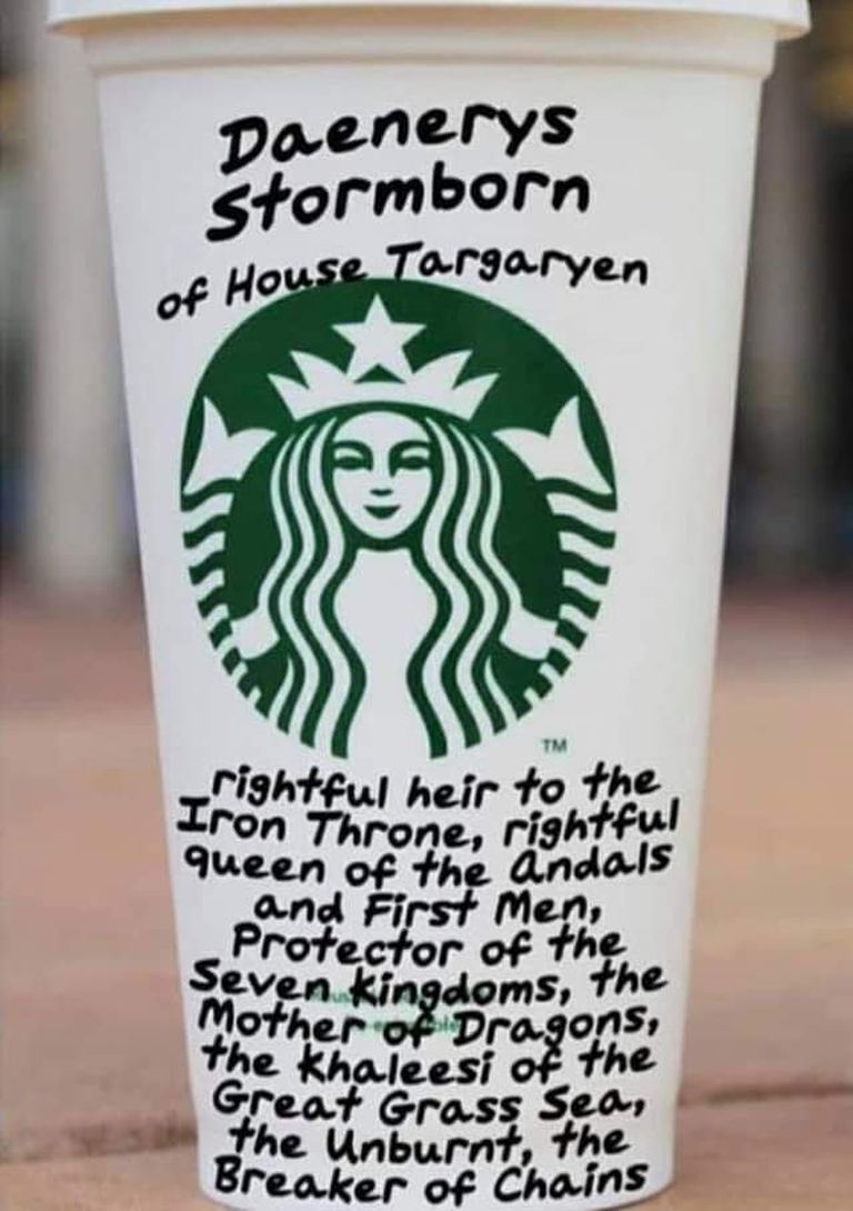 Sotsiaalmeedias pilatakse, et Daenerys Targaryeni juures laual oli näha kohvitopsi
