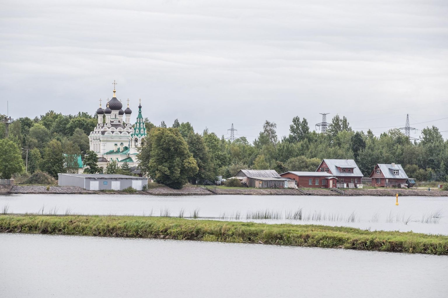 Narva veehoidla, mille kohal asus Vääska küla.