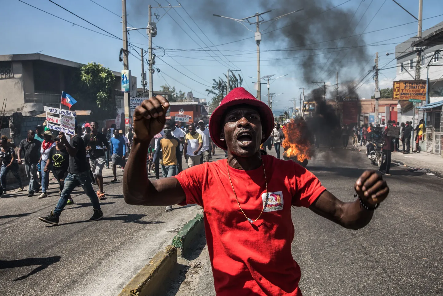 Port-au-Prince pühapäeval.