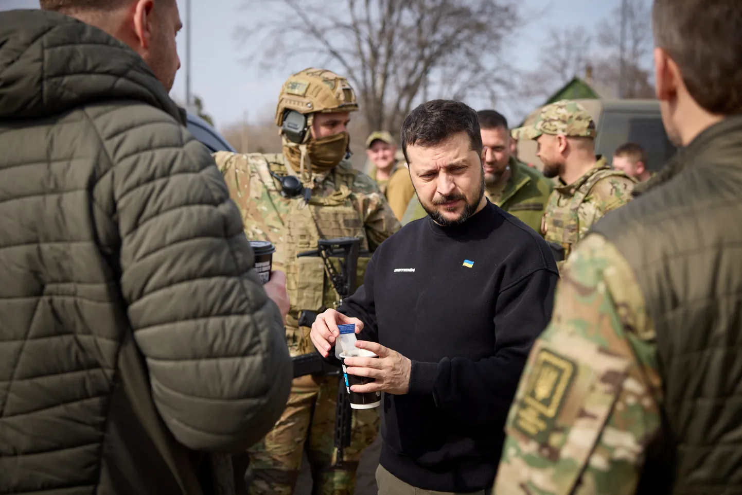 President Volodõmõr Zelenskõi.