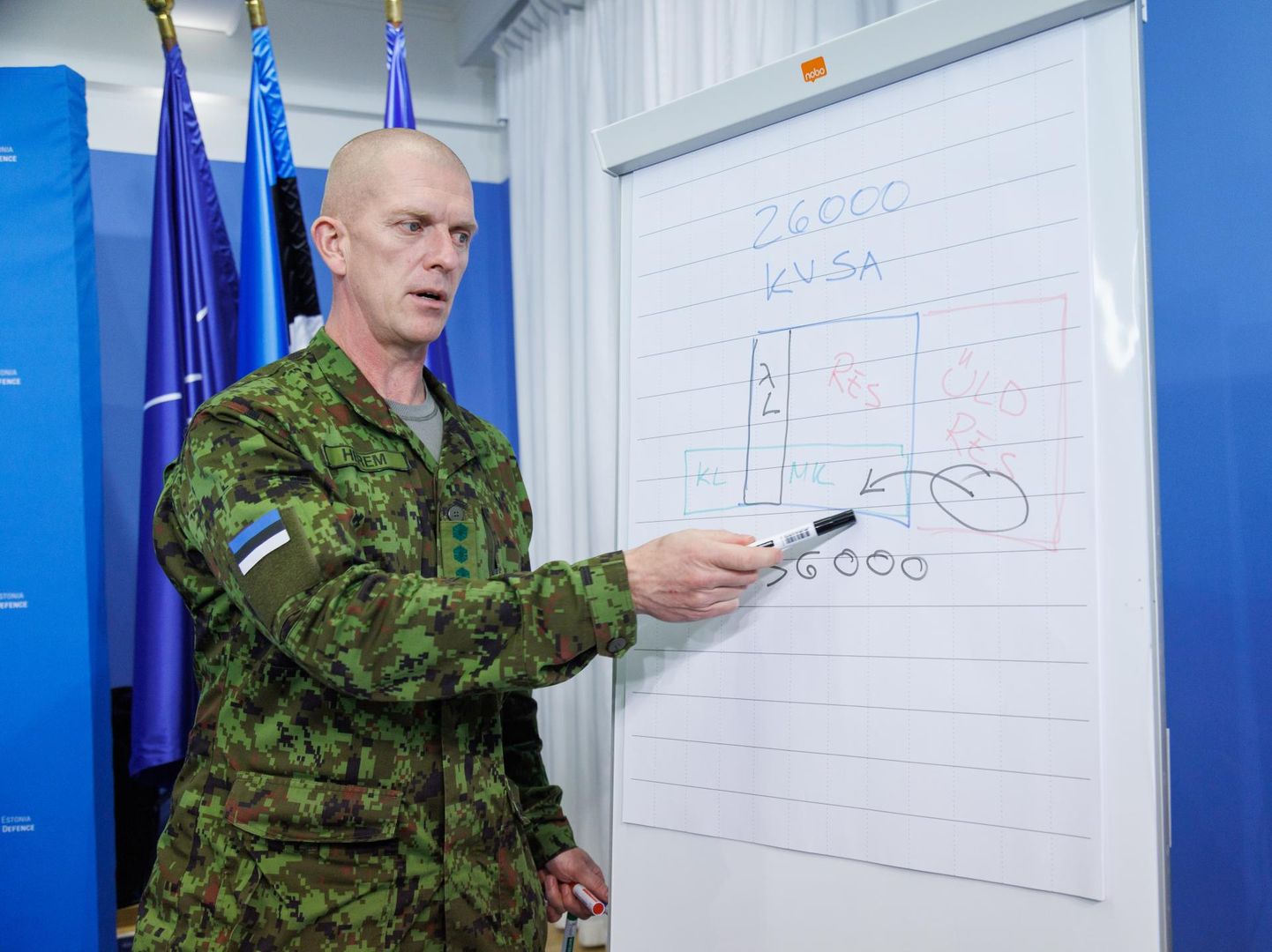 According to the head of the Defense Forces, Lieutenant General Martin Herem, reservists living in Tallinn have a greater chance of being assigned to a unit further away from their home.