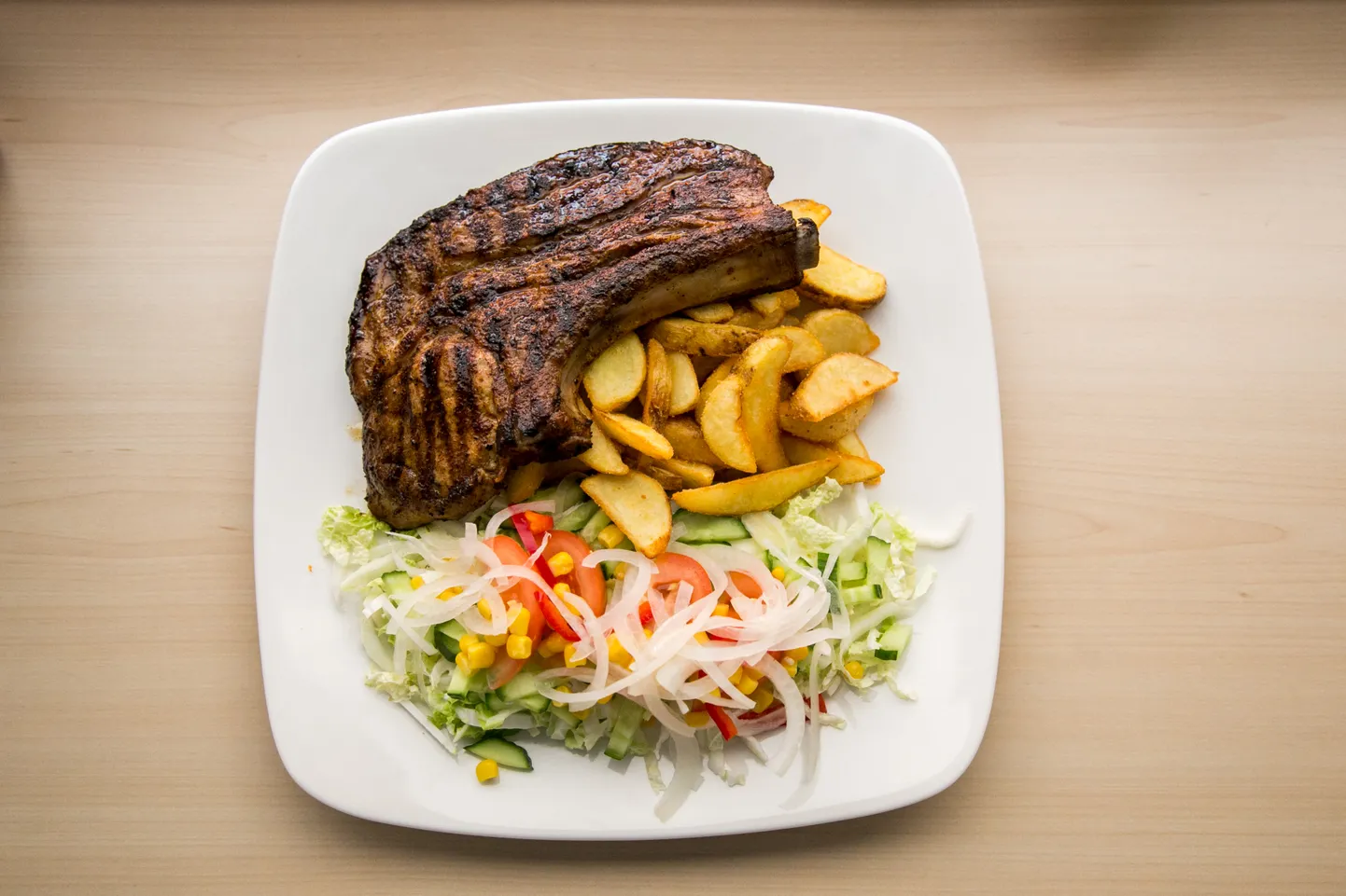 Sämmi grilli praad. Foto on illustratiivne.