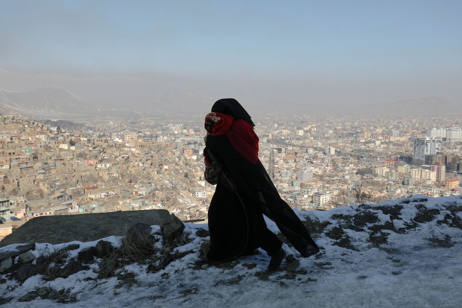 Зима в Афганистане. Иллюстративное фото