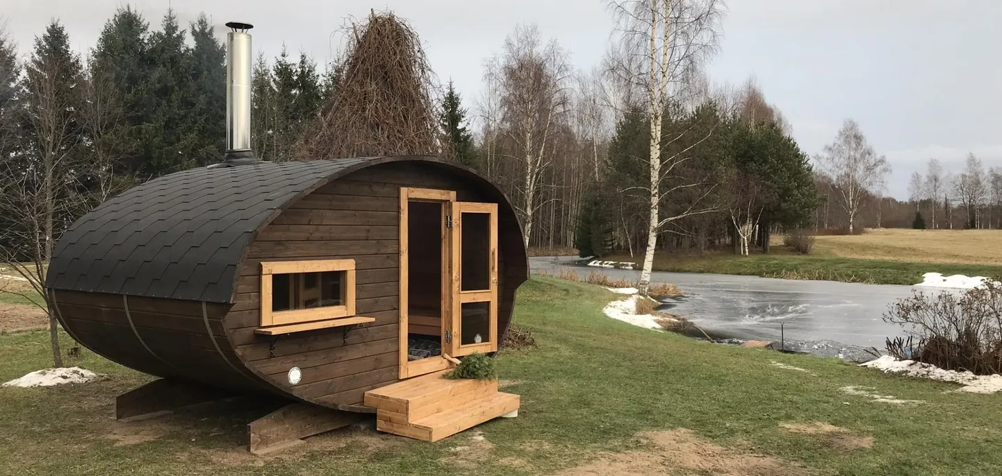 Munasaun on väga loodusliku vormiga, mistõttu harmoneerub ta ideaalselt kõigega, mida inimene või loodus loonud on.