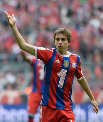 17-aastane Bayerni poolkaitsja Gianluca Gaudino on sel hooajal osalenud juba kahes Bundesliga kohtumises.