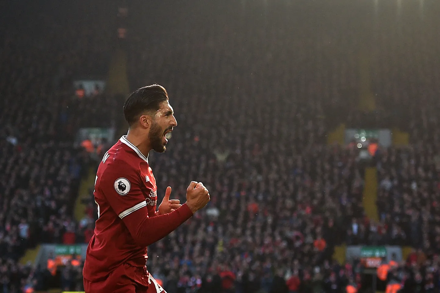 Emre Can lõi Liverpooli hooaja 100. värava.
