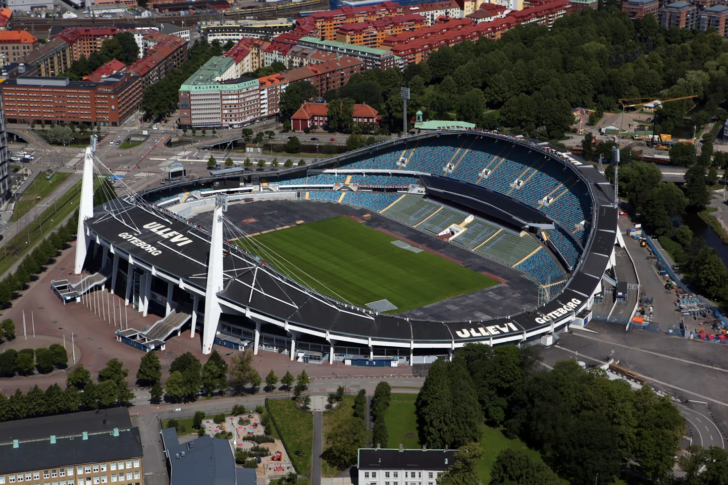 Ullevi staadion Göteborgis, kus intsident toimus.
