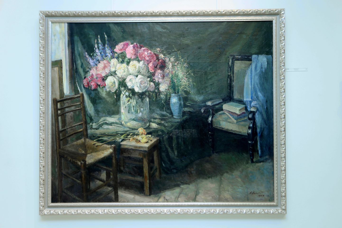 E-Kunstisalongi 42. oksjonil müüdi kõige kallimalt Aleksander Vardi maal «Natüürmort interjööris».