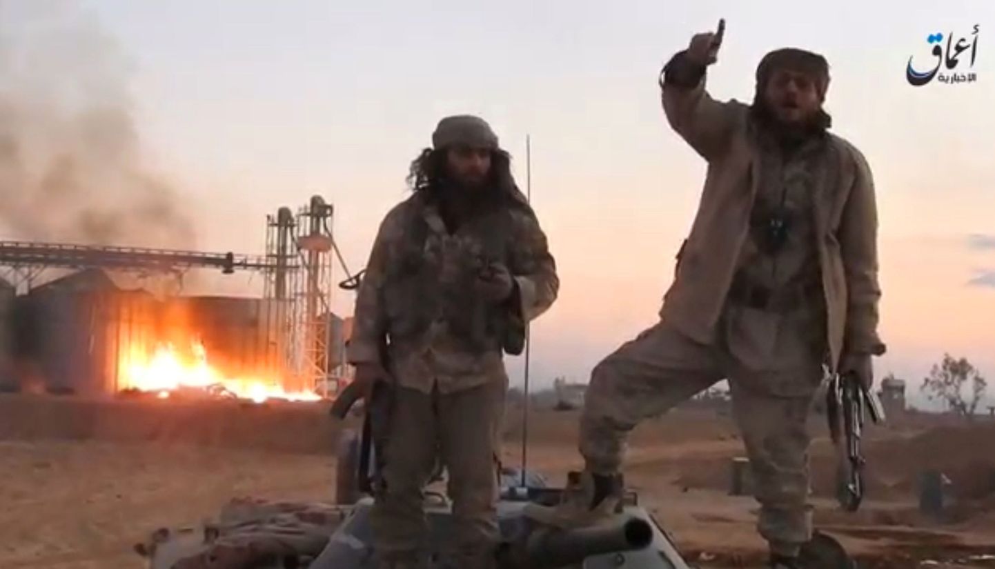 ISISe võitlejad väidetavalt Palmyras