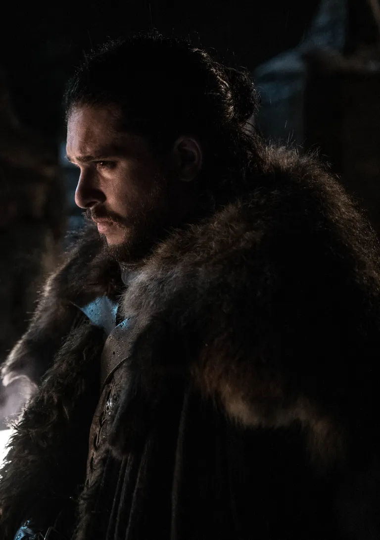 Kit Harington Jon Snowna «Troonide mängu» kaheksandal hooajal