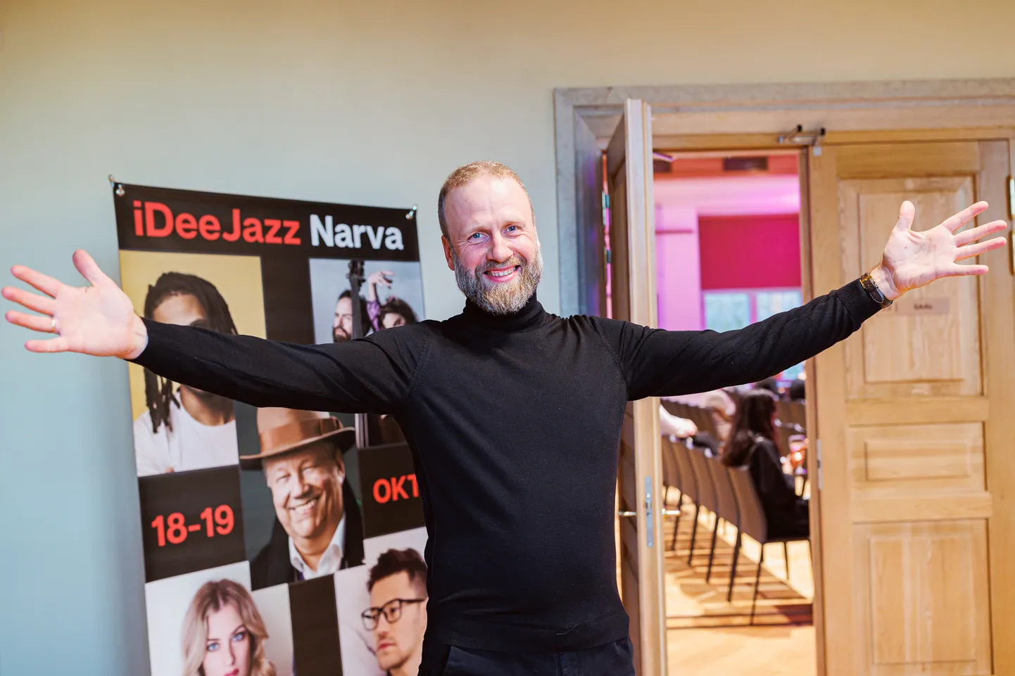 Oleg Pissarenko korraldas Narvas kahel õhtul kuus džässikontserti.