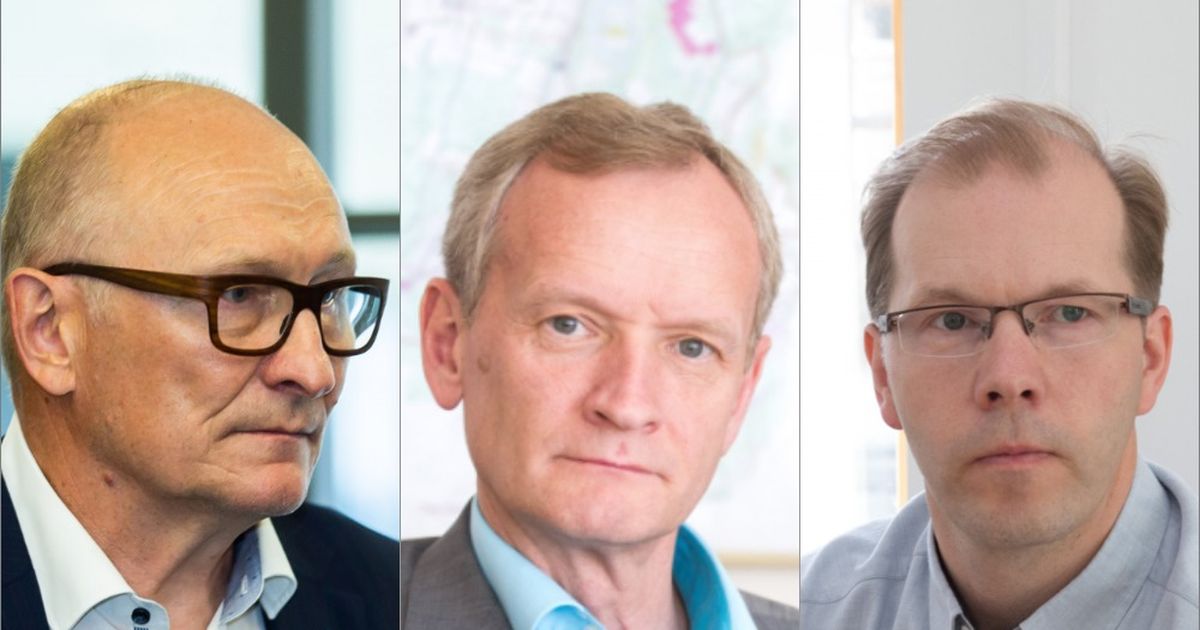 трое профессоров или три профессора