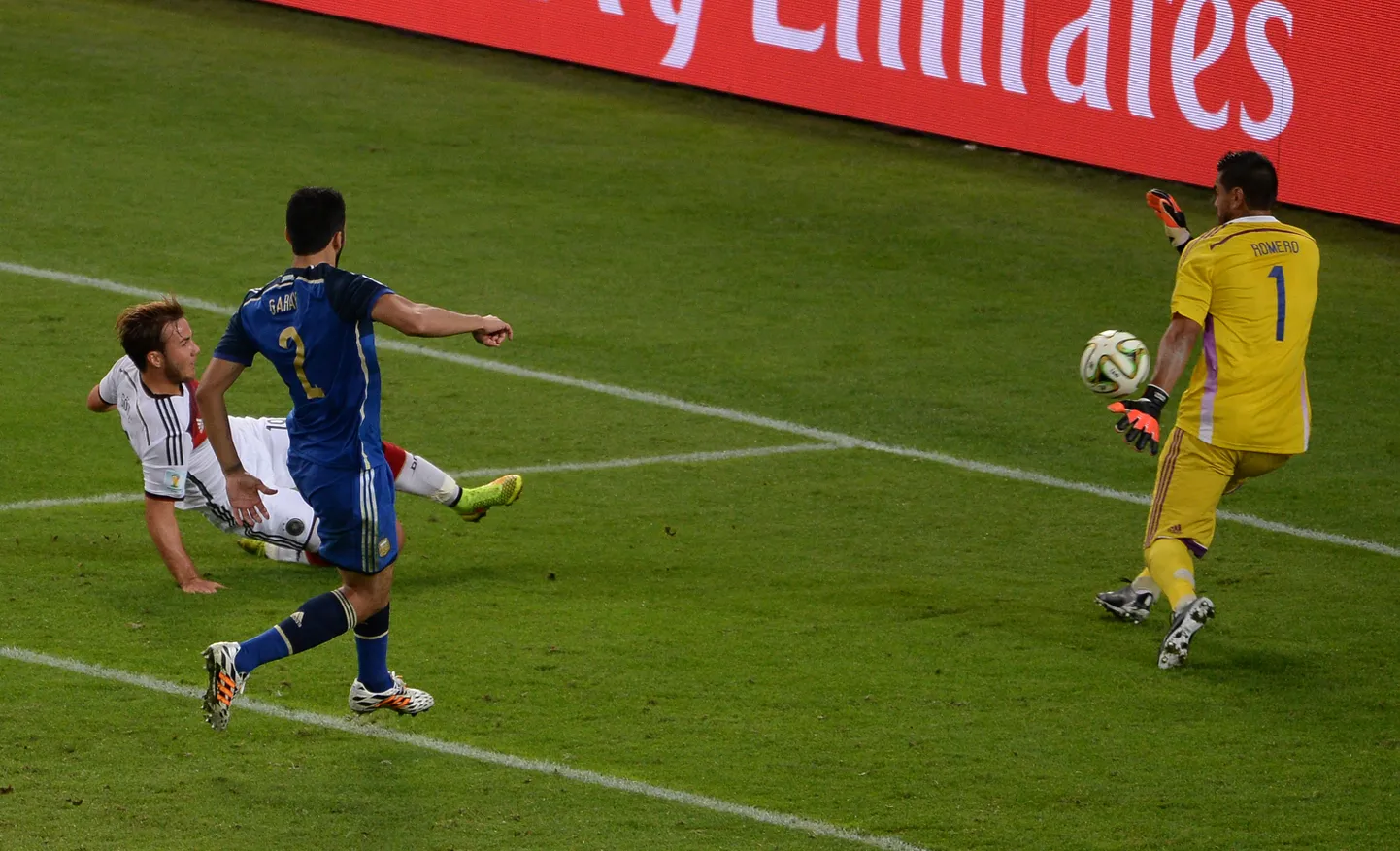 Mario Götze võiduvärav 2014. aasta MMi finaalis.