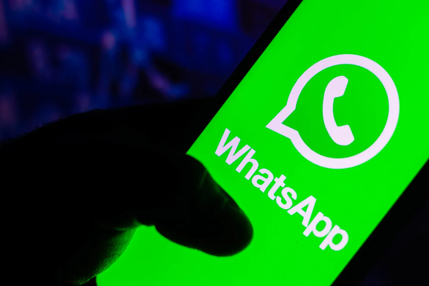 Whatsappi mobiilirakendus.