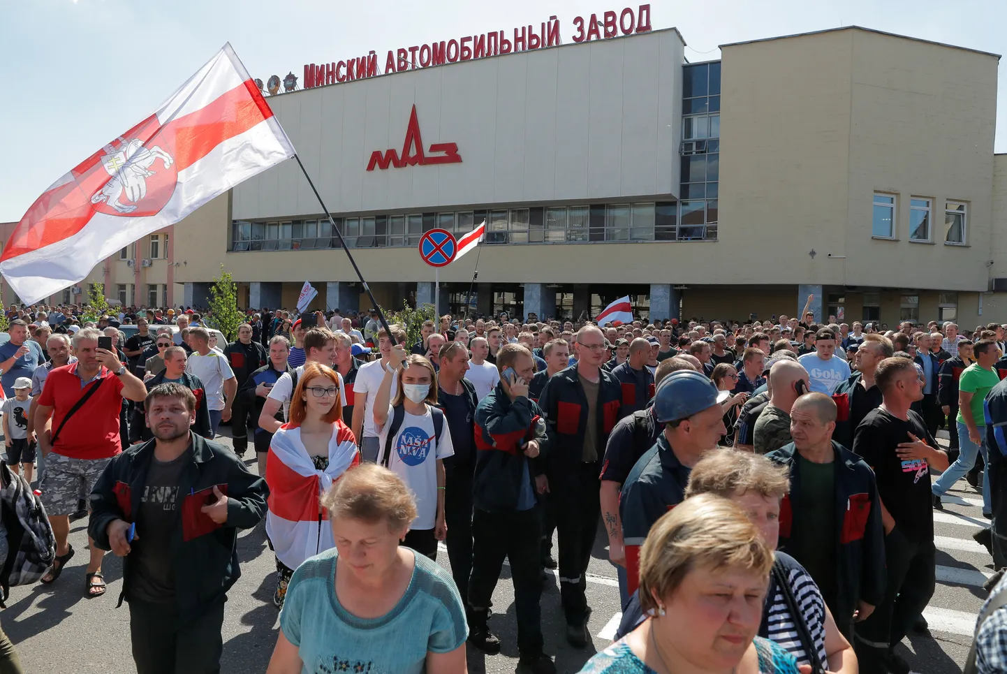 Протесты в Минске