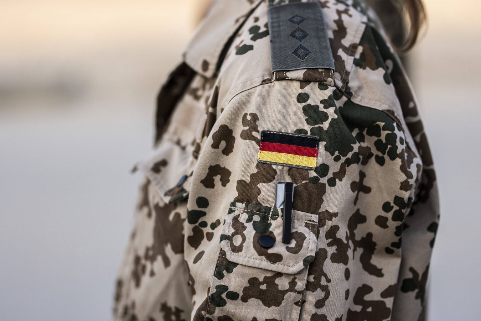 Немецкий военный.