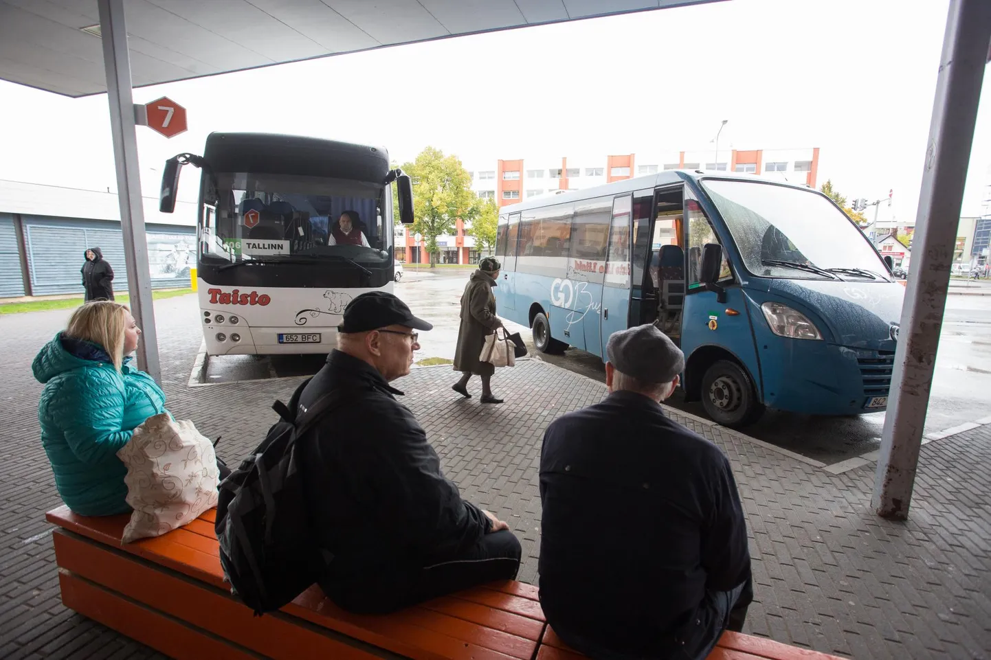 Rakvere bussijaam.