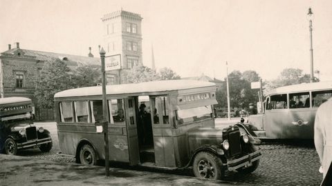 Столетие таллиннского автобуса: уникальные материалы из частной коллекции