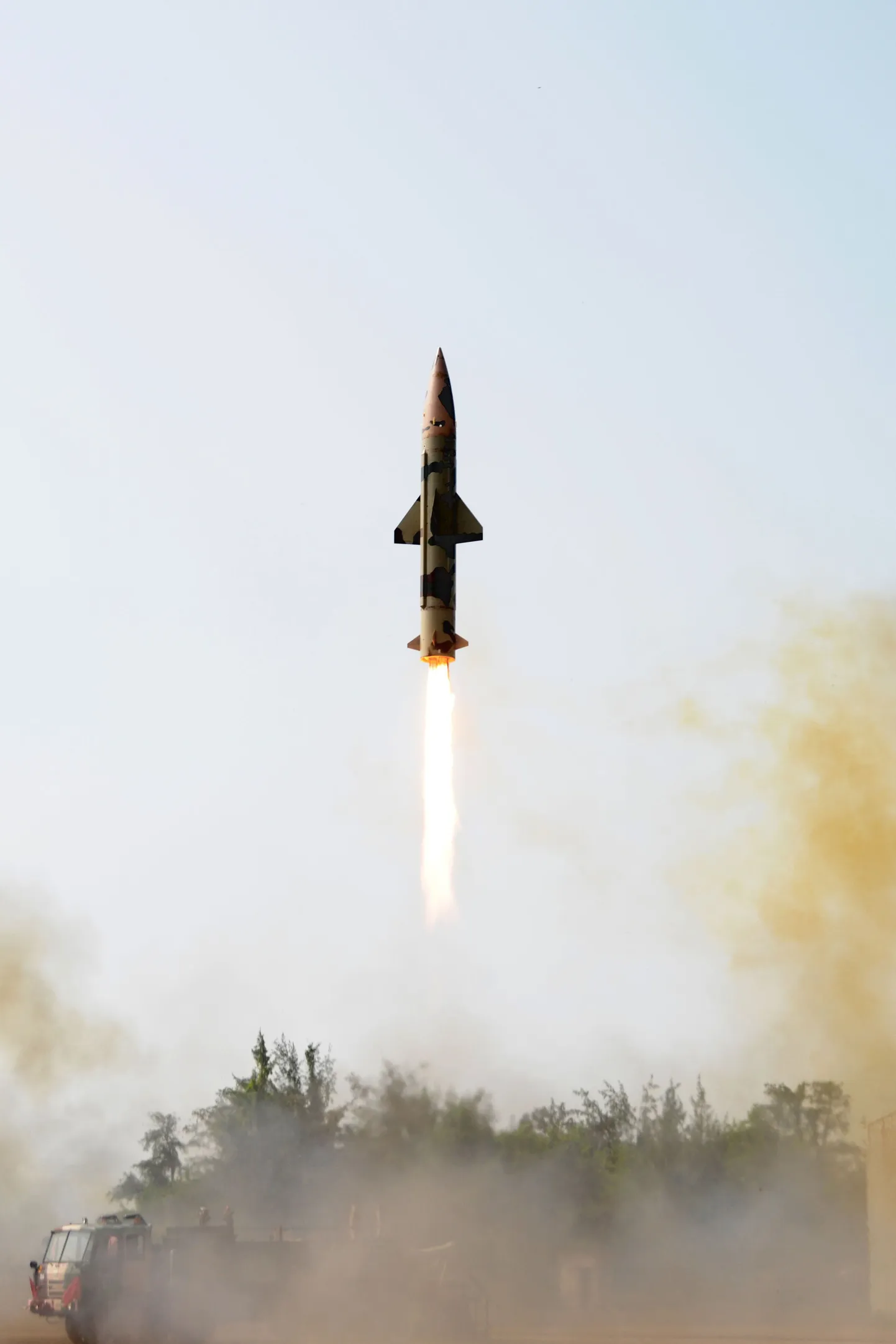 India rakett Prithvi-II.