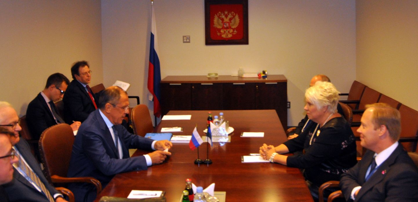 Министр иностранных дел России Сергей Лавров провел встречу с эстонской коллегой Мариной Кальюранд.