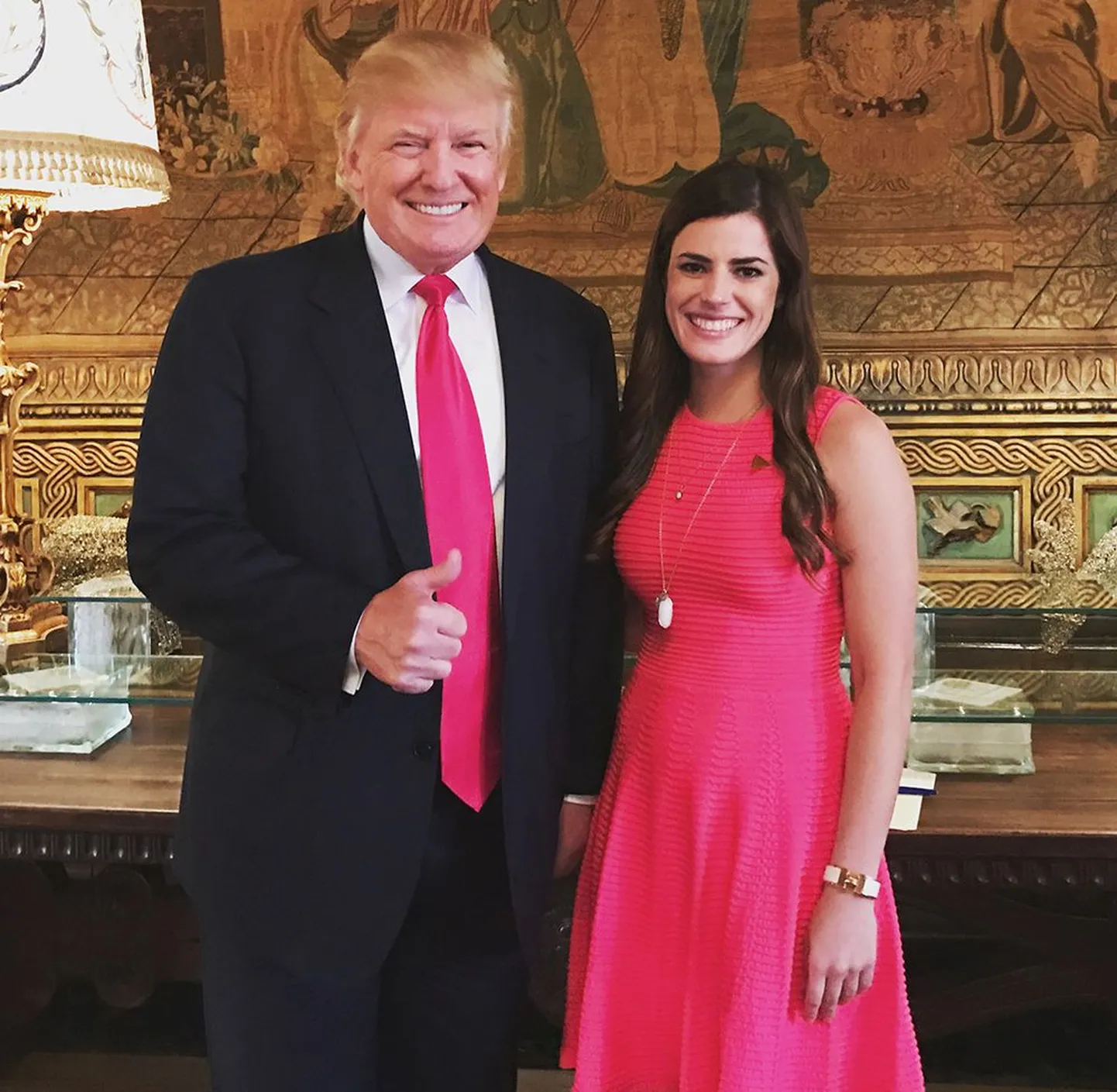 Donald Trump ja Madeleine Westerhout