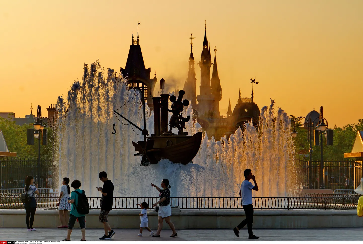 Shanghai Disneyland.