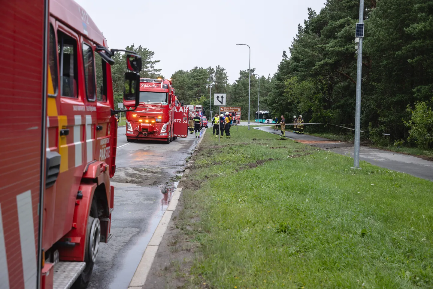 Päästeautod. Foto on illustratiivne.