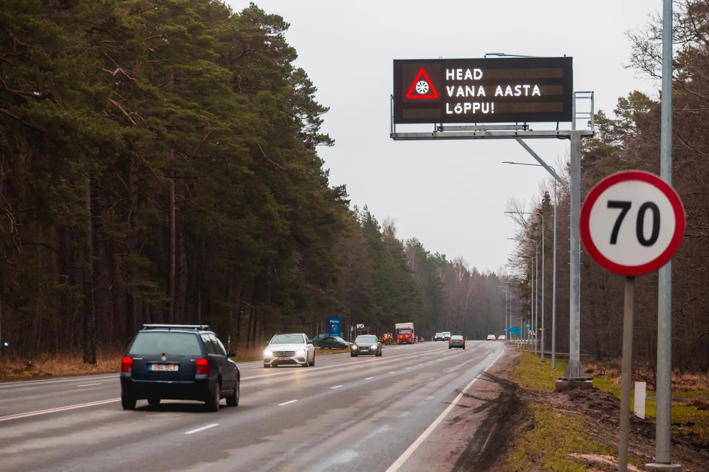 Muutuva teabega elektroonilisi liiklusmärke hakati testima juba eelmise aasta lõpul.