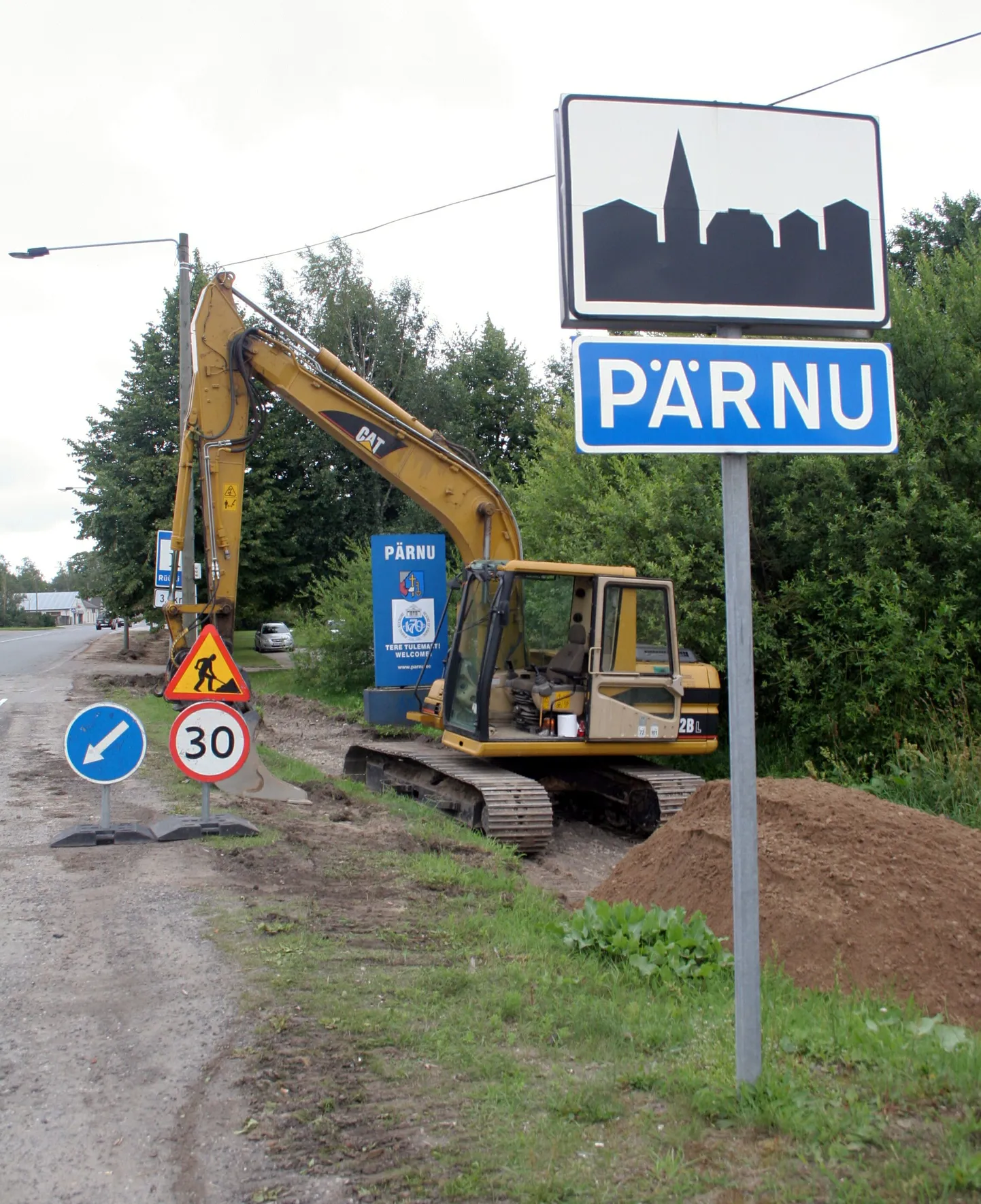Pärnu sissesõit.