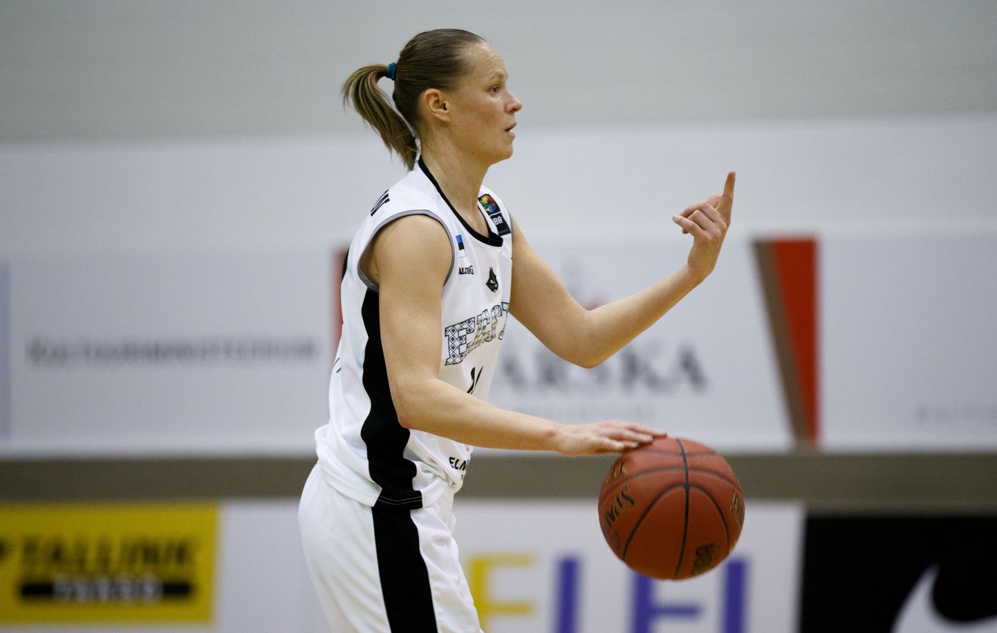 Eesti naiste korvpallikoondise liider Merike Anderson.