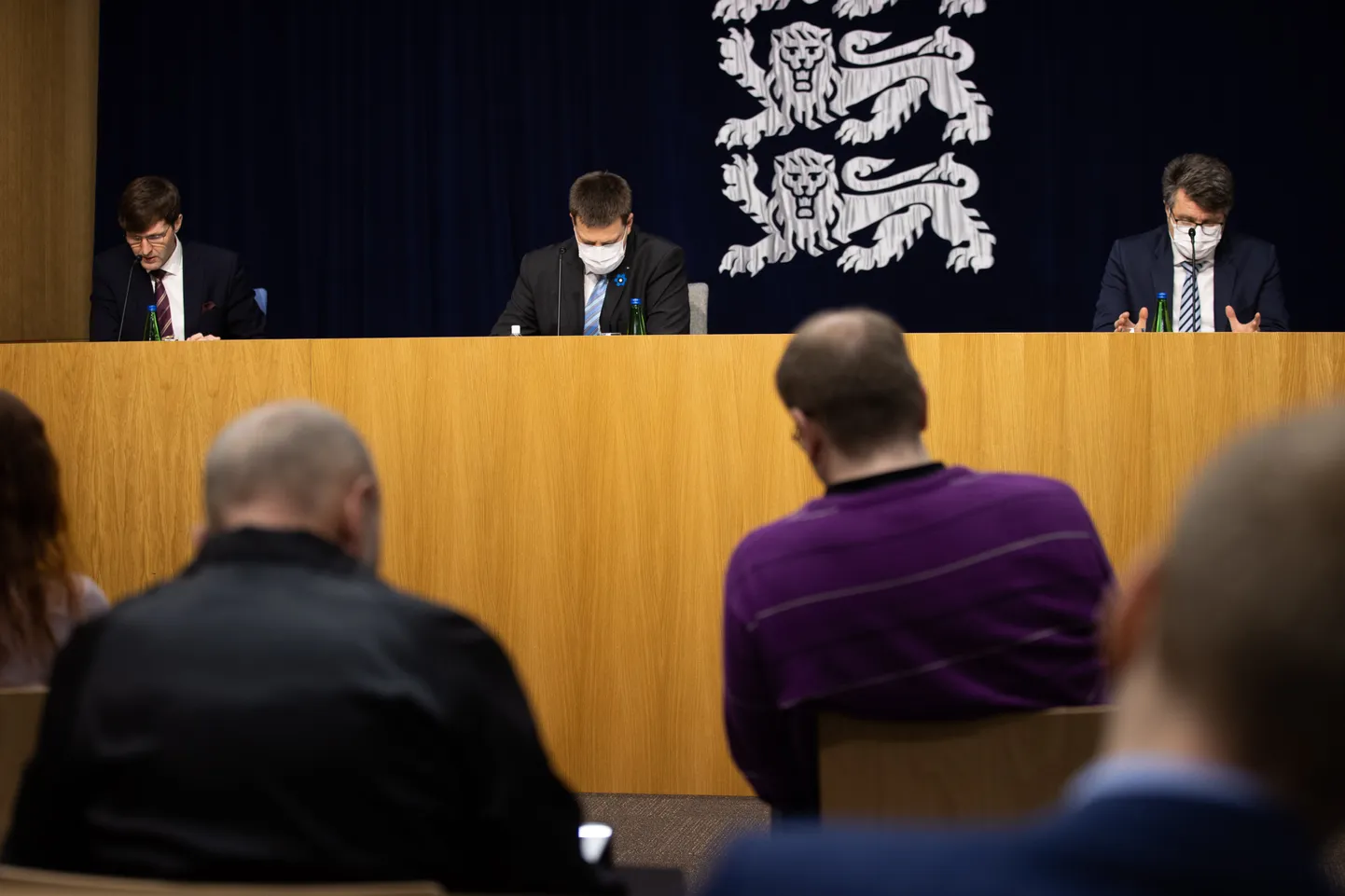Martin Helm, Jüri Ratas, Urmas Reinsalu