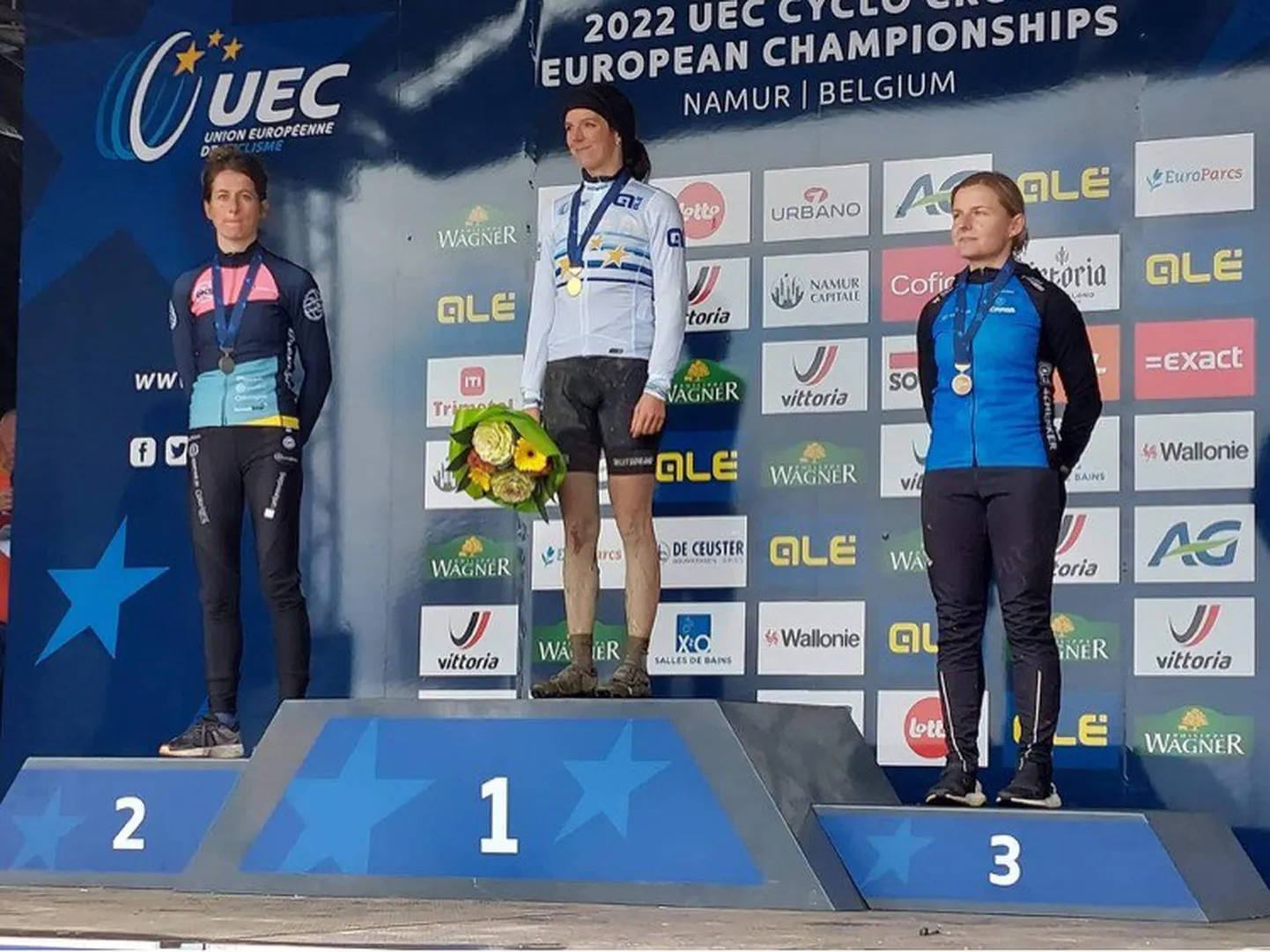 Sille Puhu pälvis seeniorite cyclo-crossi EM-il pronksmedali 35-39-aastaste naiste vanuseklassis.