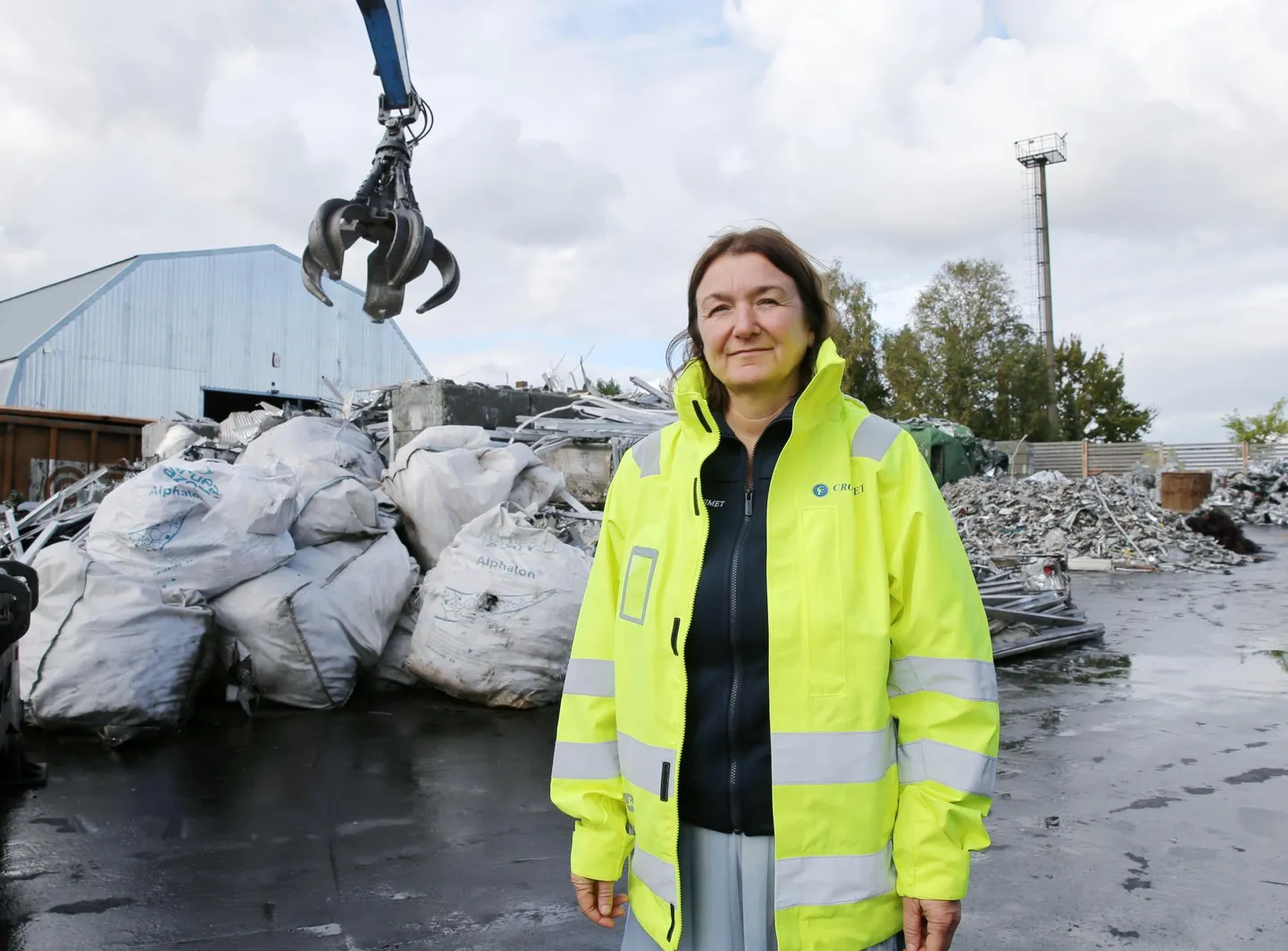 Cronimeti juht Eva Pedjak märgib, et ringmajandusega tegelevas ettevõttes on üks tähtsaimaid tegevusi materjalide sortimine.