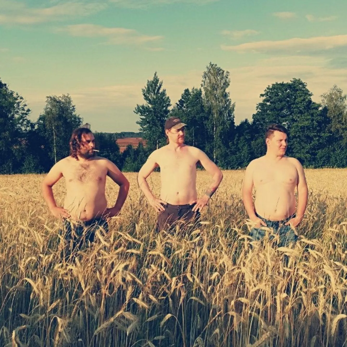 Ansamblisse Tugusung kuuluvad (vasakult) Ove Ainsalu, Martti Muda ja Arles Kangus.