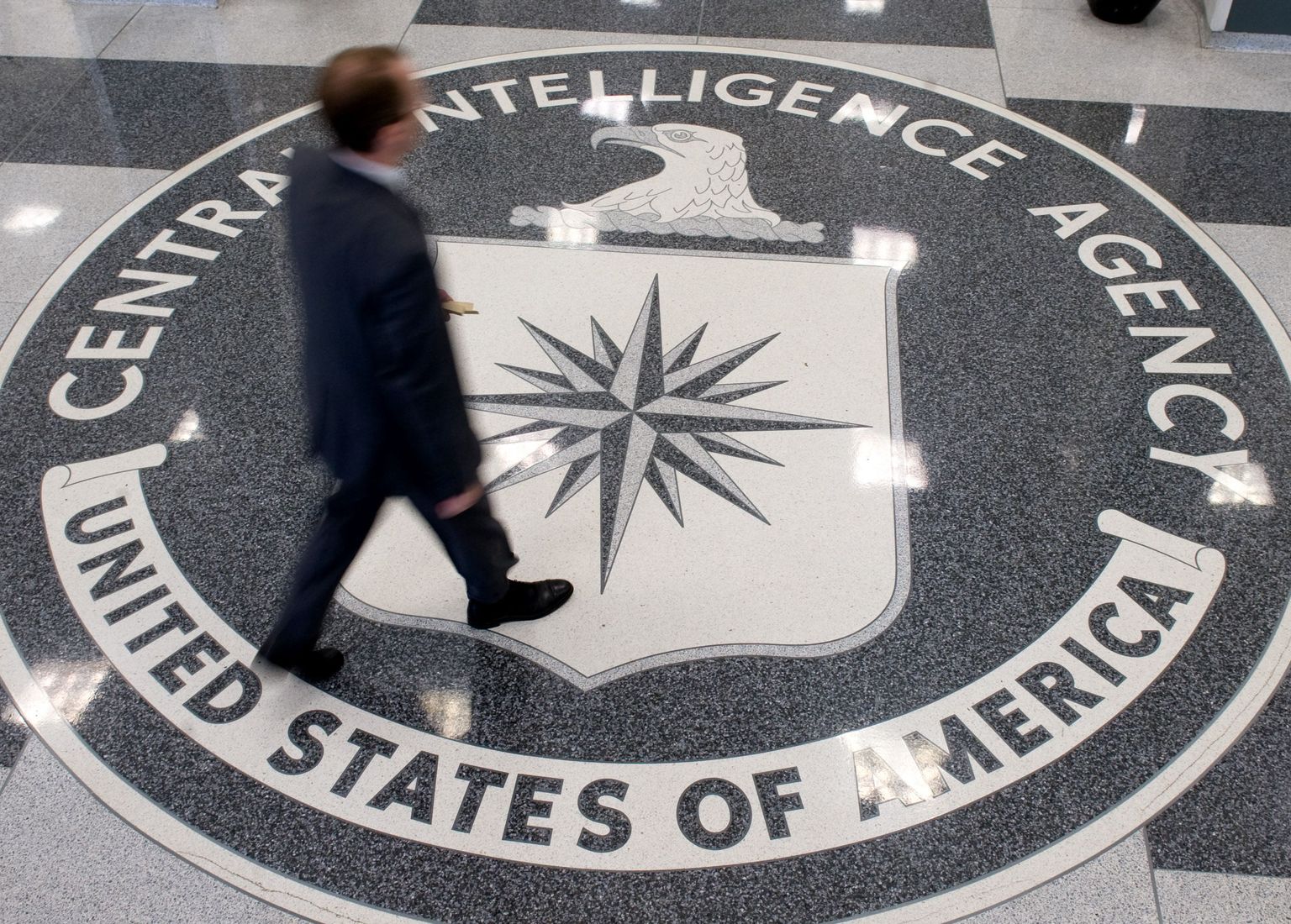 CIA peakorteri fuajee.