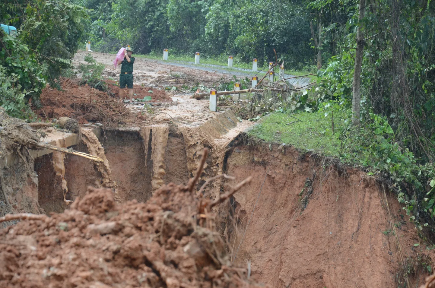 Maalihke paik Vietnami Quang Tri provintsis.