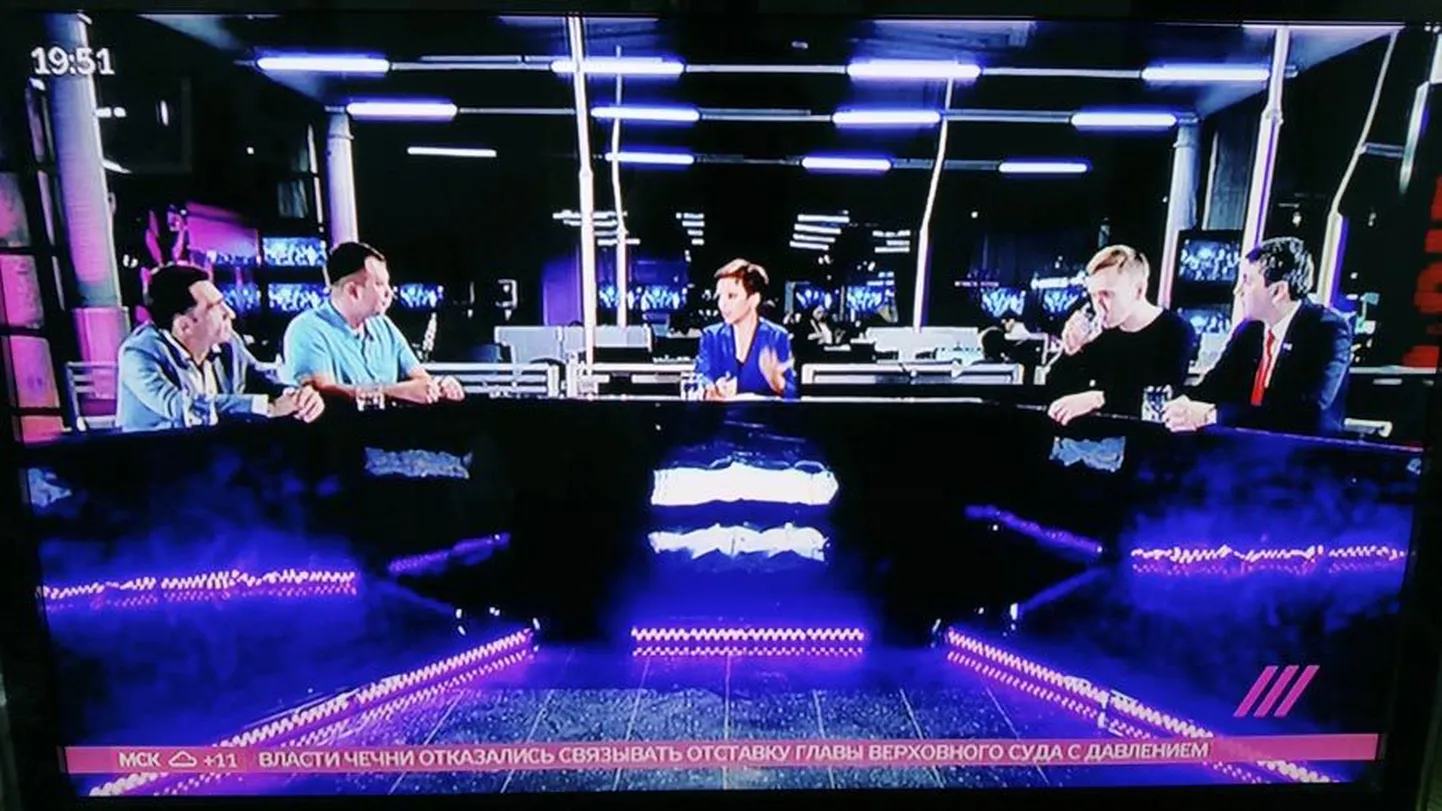 Telekanali Dožd stuudio.