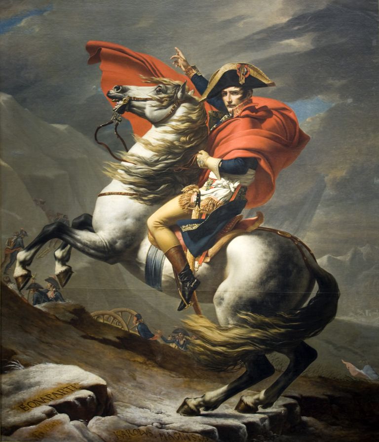 Jacques-Louis Davidi maal Napoleonist