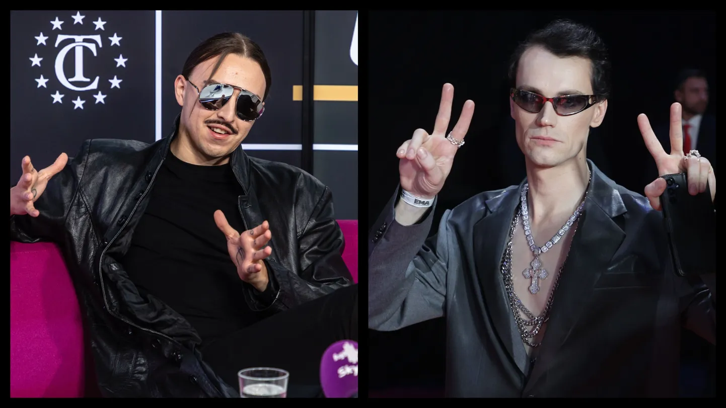 Meemimuusikud Tommy Cash ja Florian Wahl